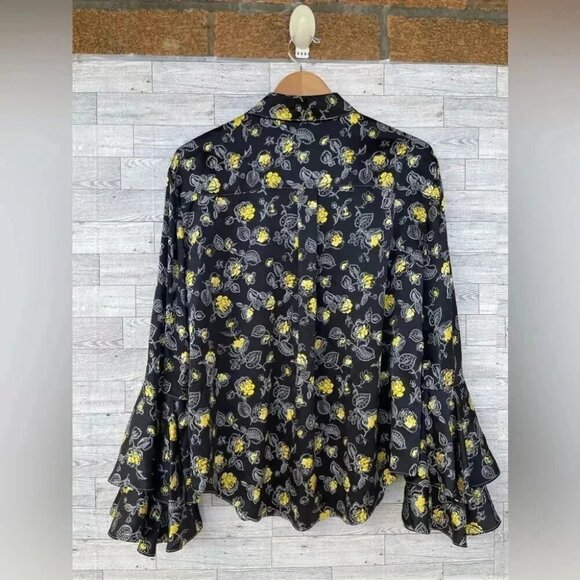 Cinq à SeptKirby Floral Silk Top medium - Picture 7 of 12